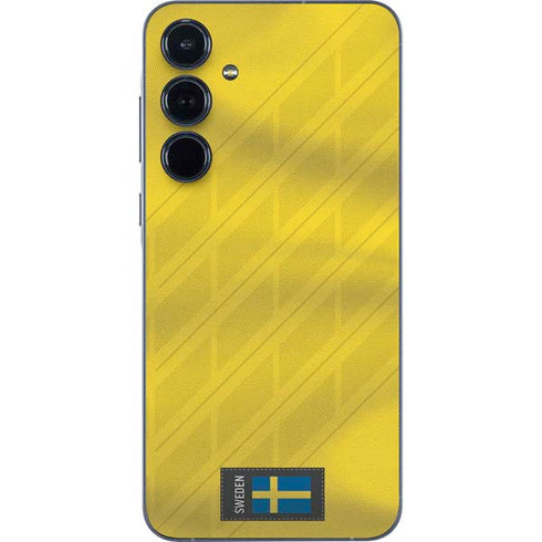 Sweden Soccer Flag Galaxy A36 5G Skin